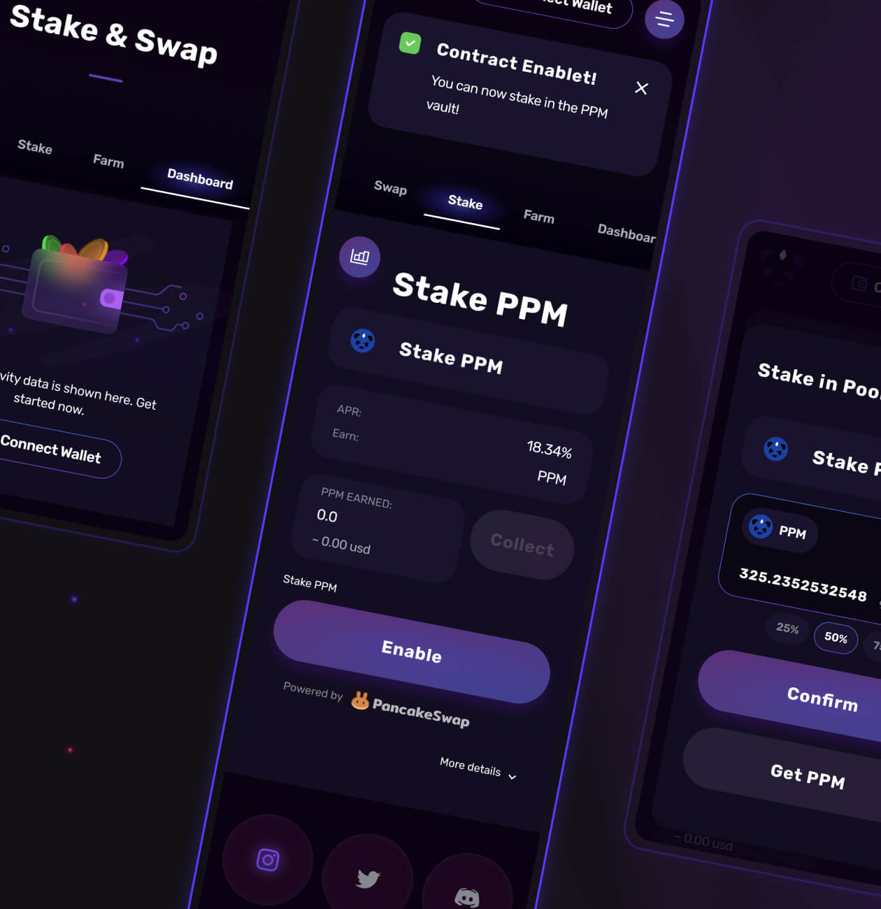 Punk Panda – swap, stake, and farming platform - Website Development - Photo 29