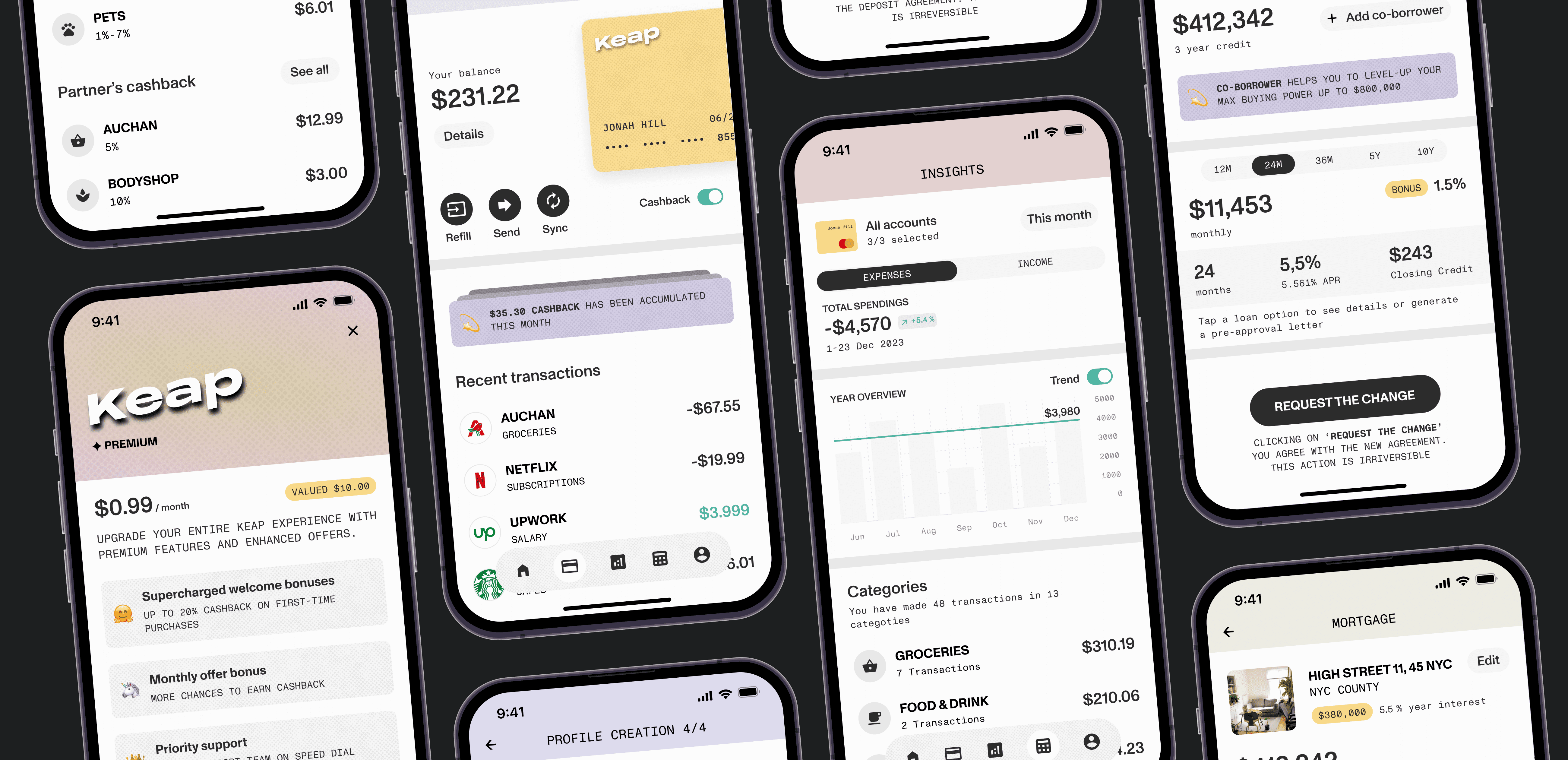 Keap – family budgeting mobile app - Website Development - Photo 7