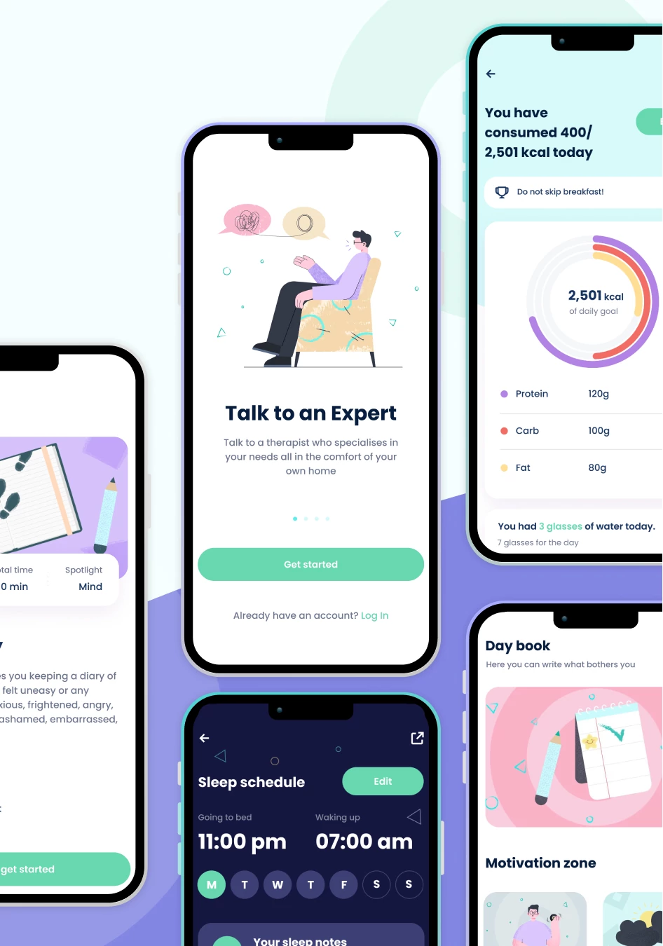 MindTales – mental health app - image cover