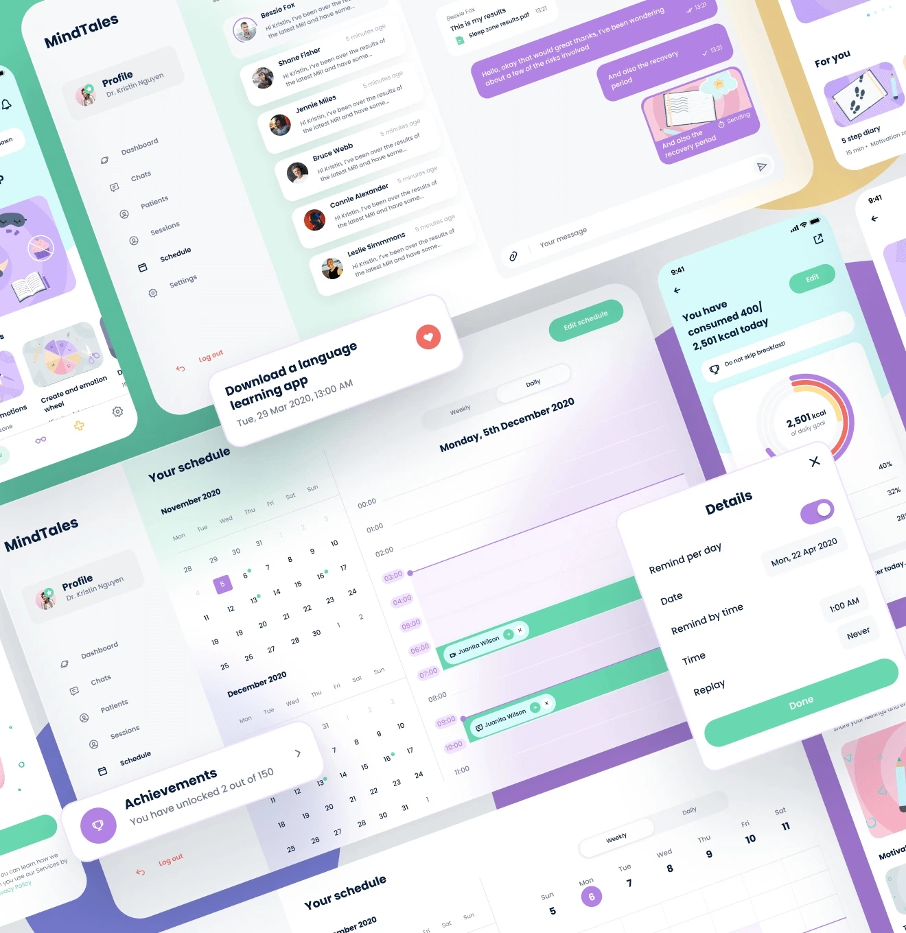 MindTales – mental health app - Website Development - Photo 4
