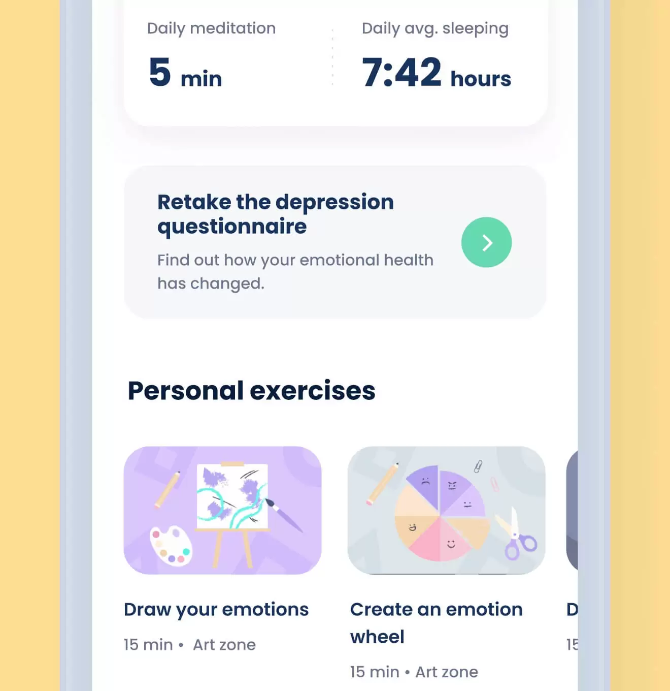 MindTales – mental health app - Website Development - Photo 9