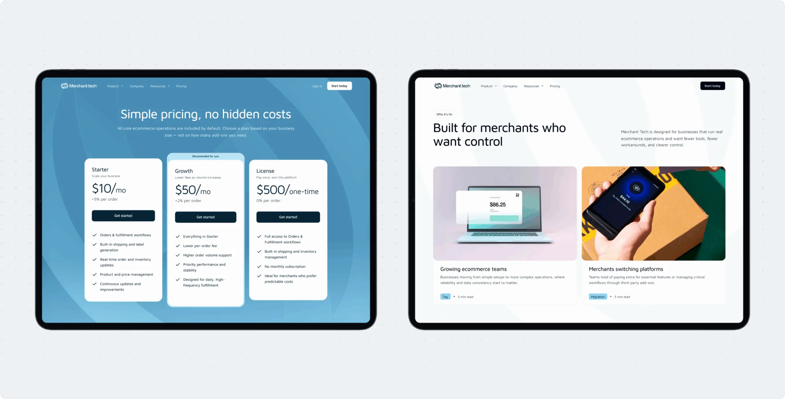 Merchant Tech — transforming merchant operations into a simpler, more transparent experience - Website Development - Photo 16